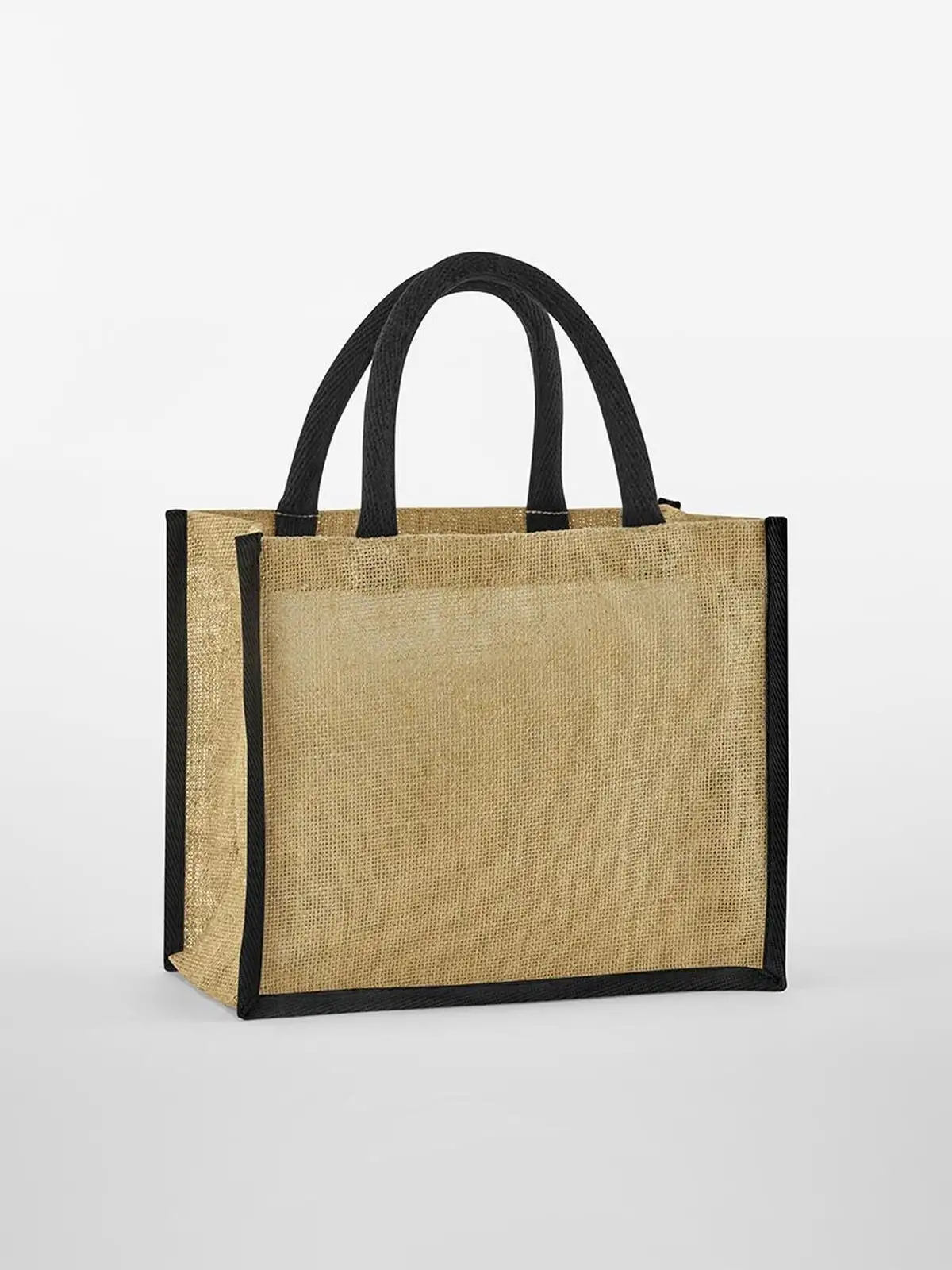 Natural Starched Jute Mini Gift Bag