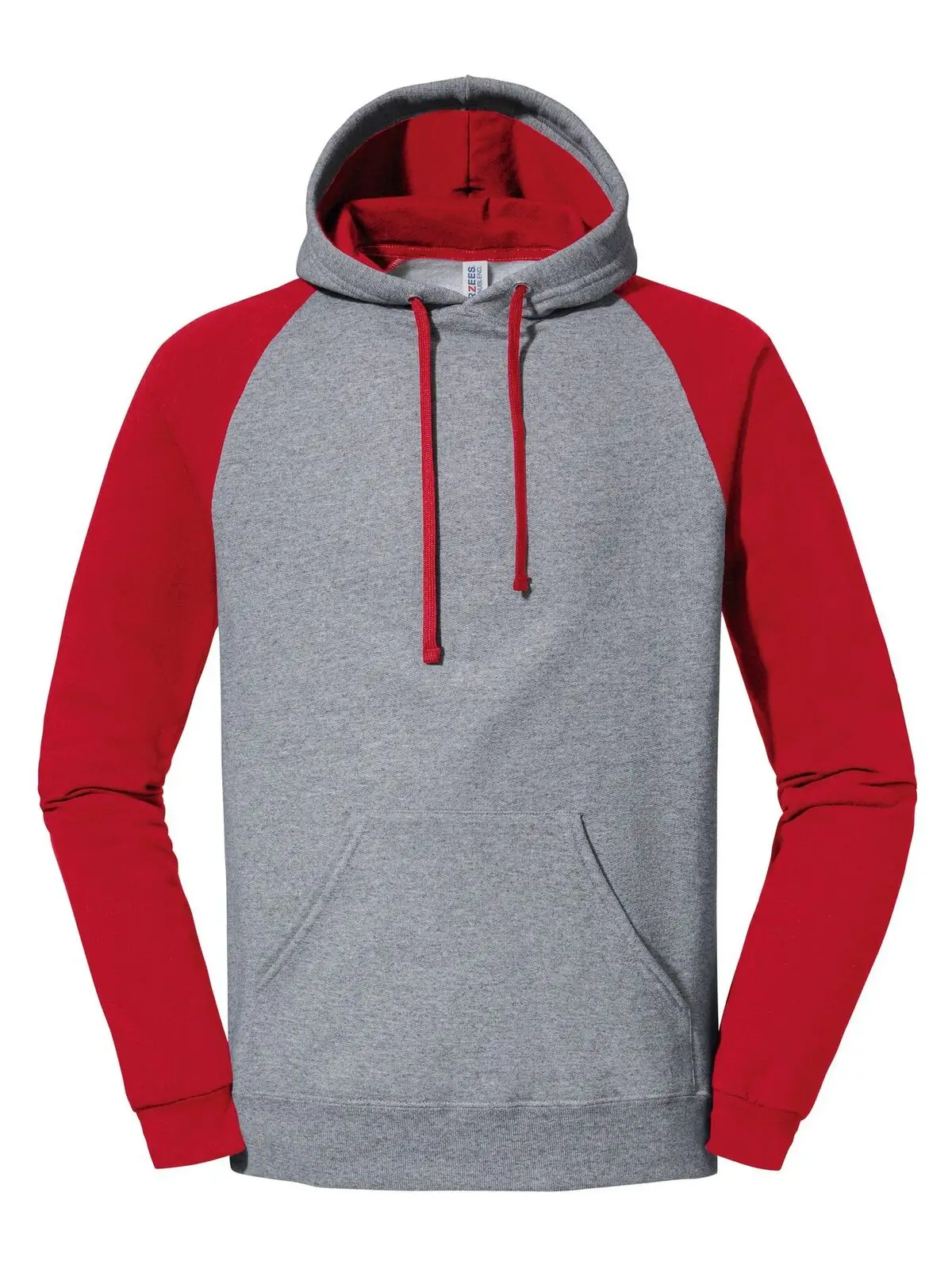 NuBlend Colour Block Raglan Hooded Sweatshirt