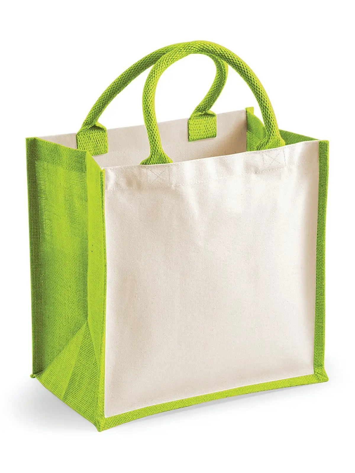 Printers Midi Jute Tote