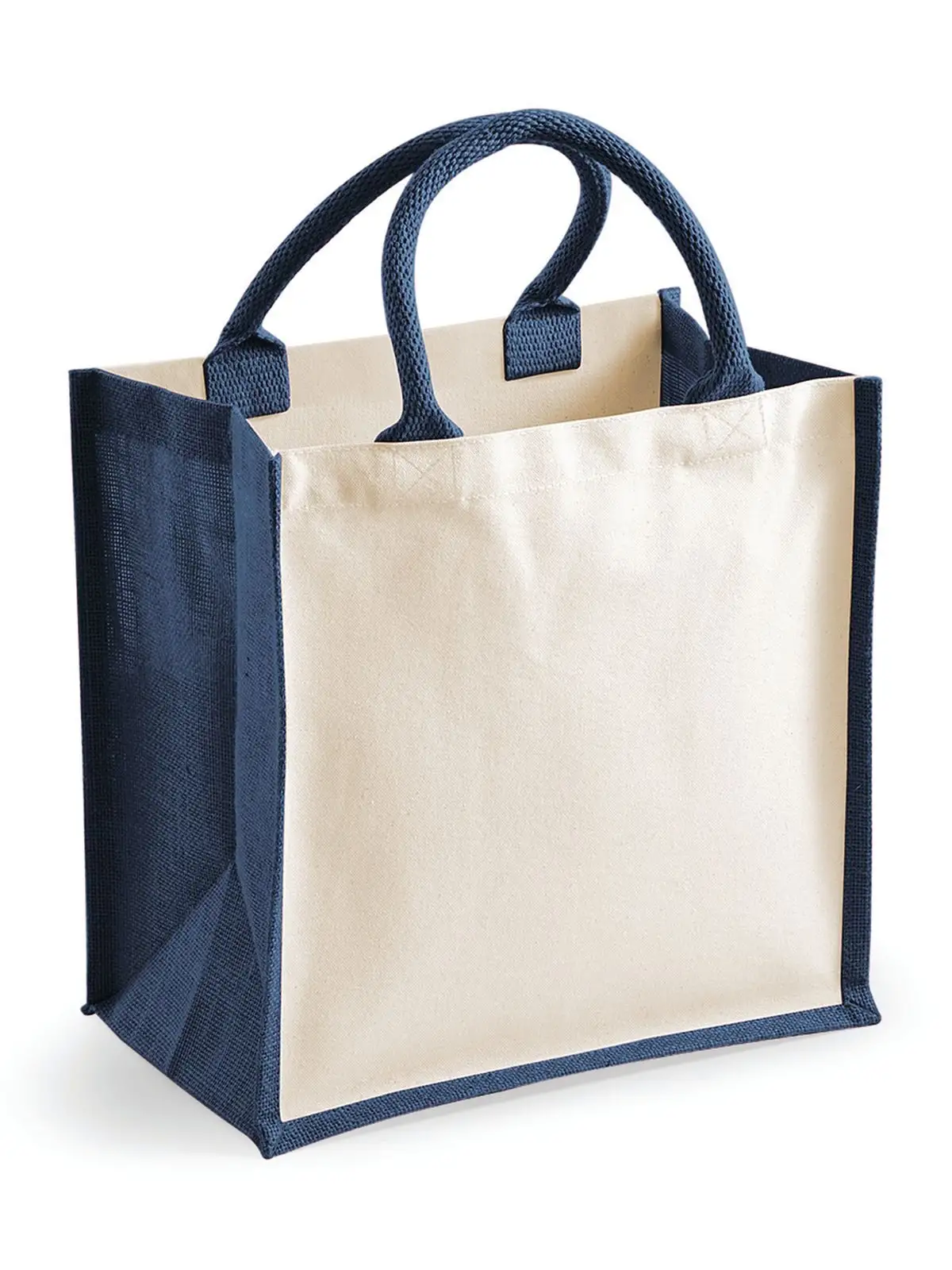 Printers Midi Jute Tote