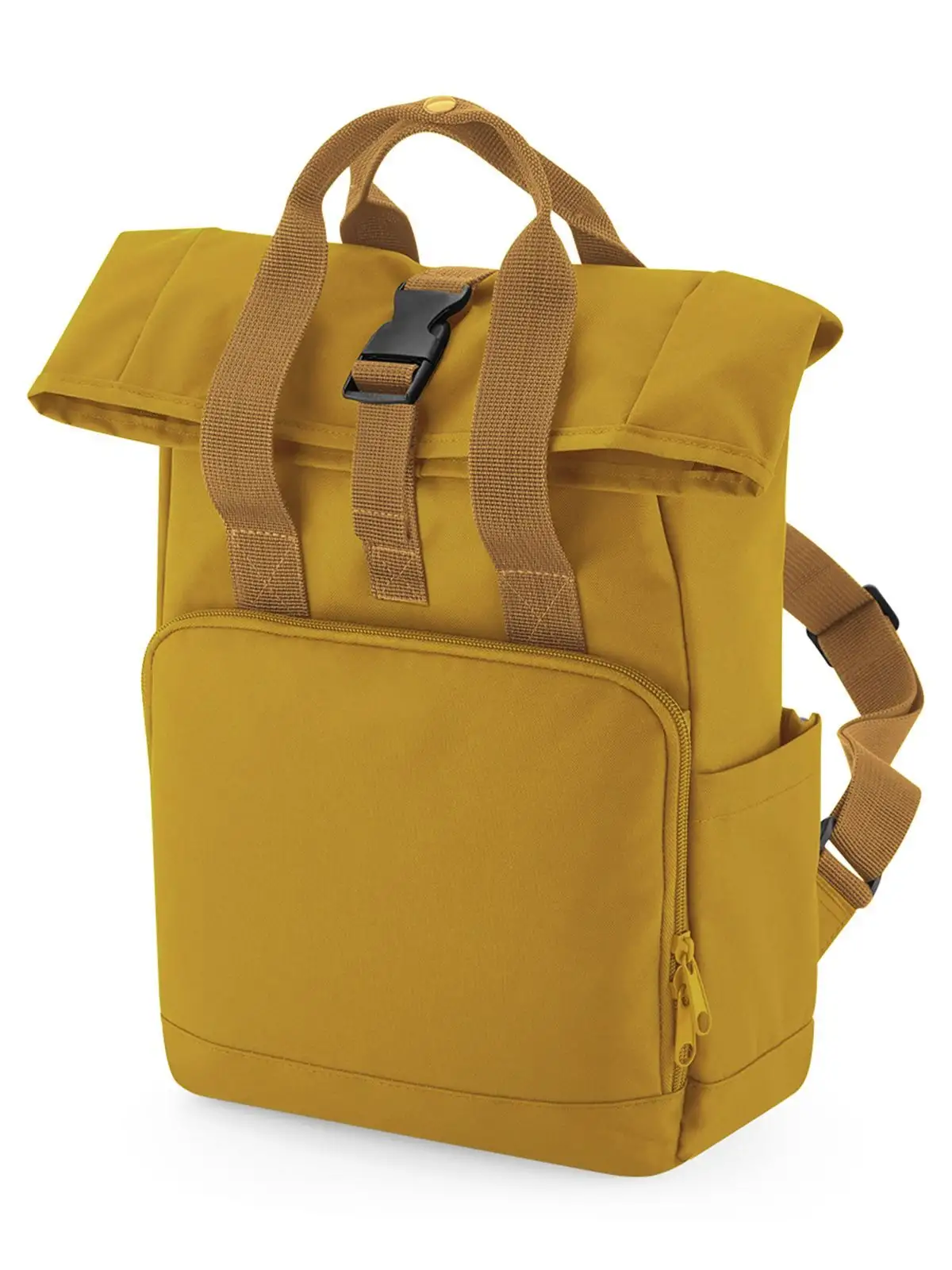Recycled Mini Twin Handle Roll-Top Backpack