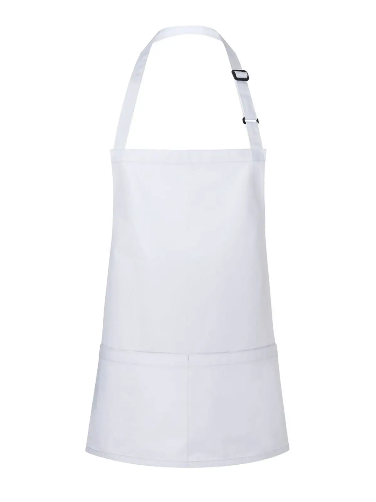 Short Bib Apron Basic With Buckle And Pocket