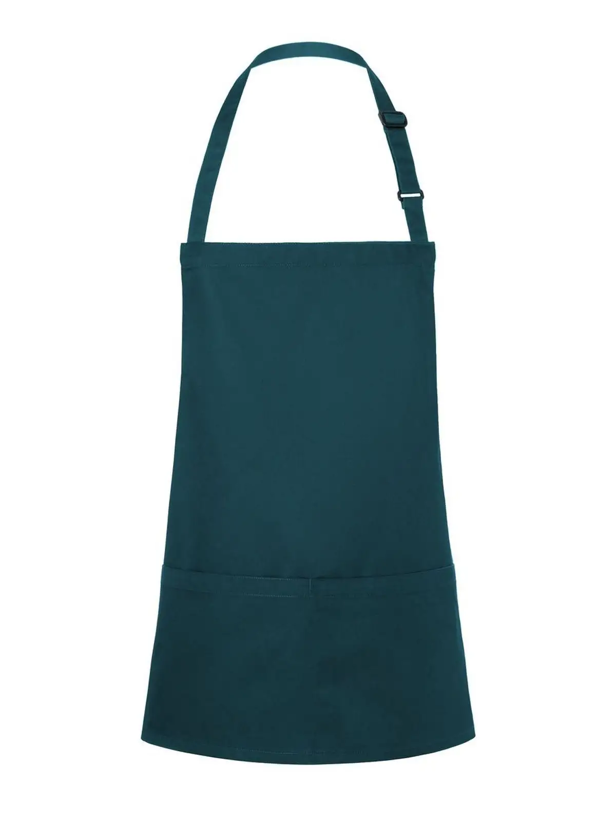Short Bib Apron Basic With Buckle And Pocket