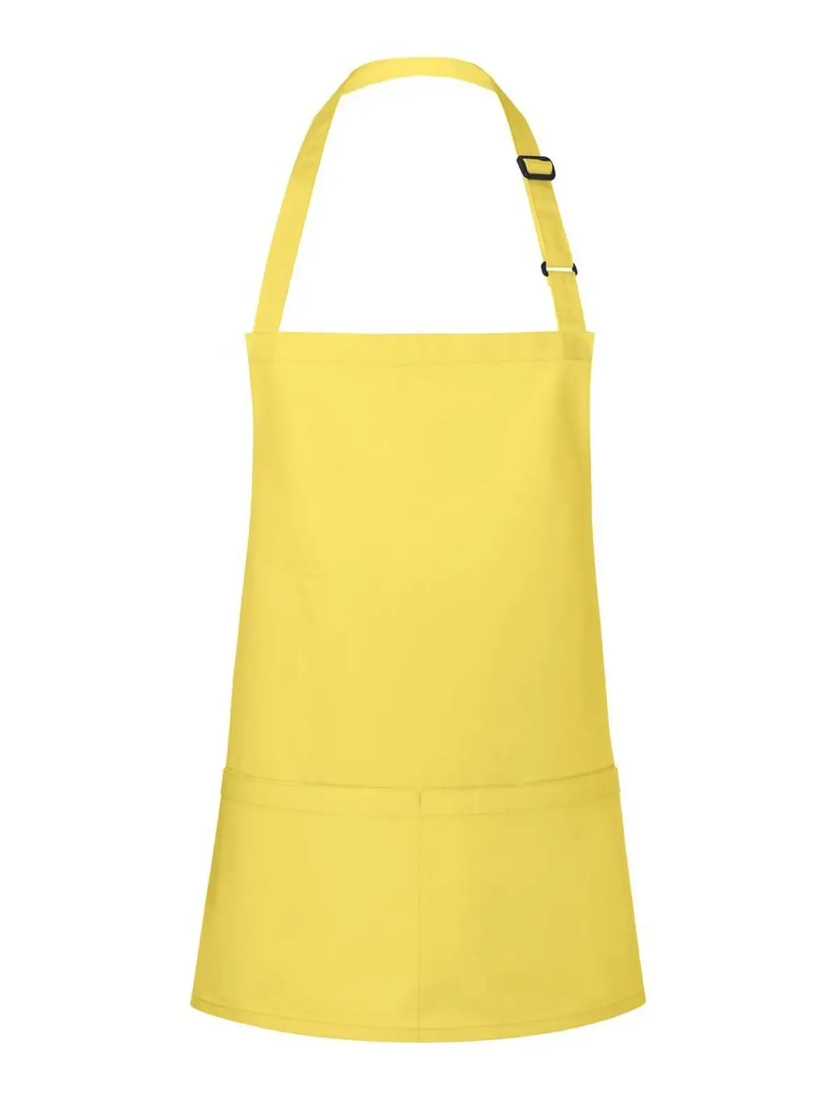 Short Bib Apron Basic With Buckle And Pocket