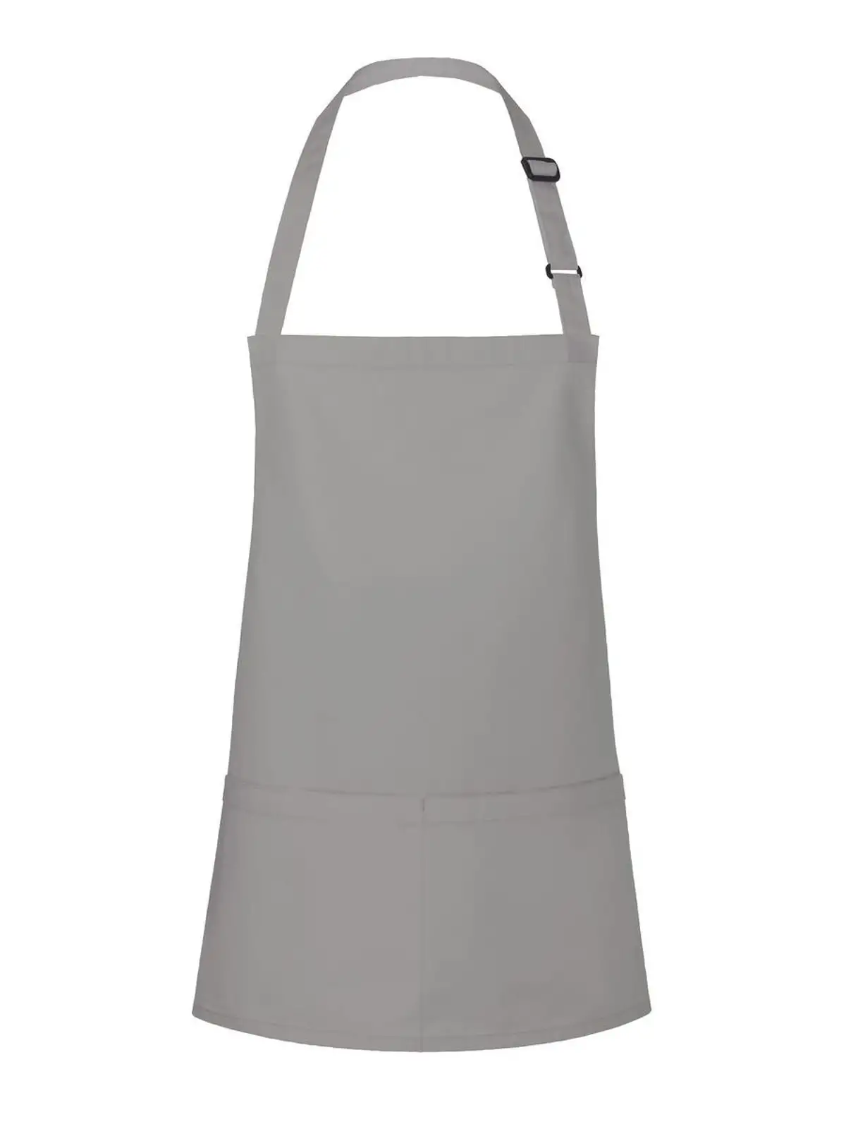 Short Bib Apron Basic With Buckle And Pocket