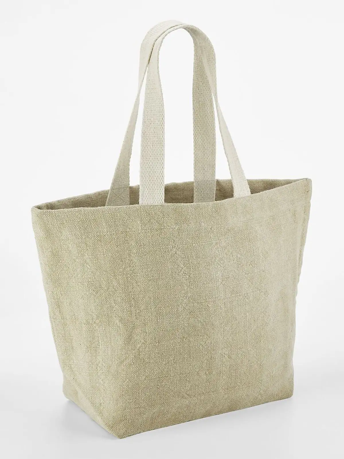 Soft Washed Jute Beach Bag