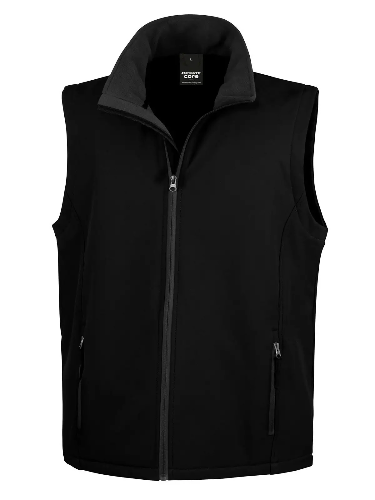 Softshell bodywarmer stampabile