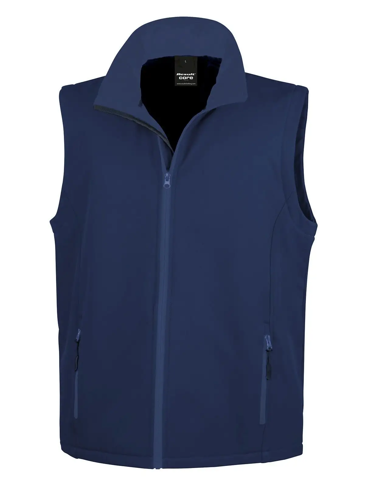 Softshell bodywarmer stampabile