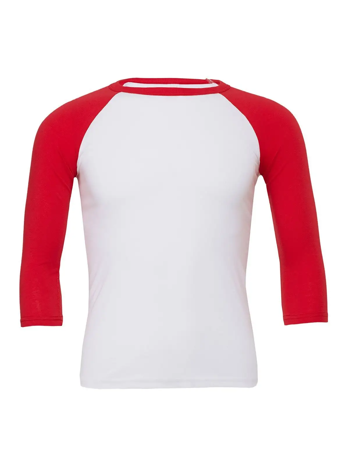 Unisex 3/4 Sleeve Baseball Tee