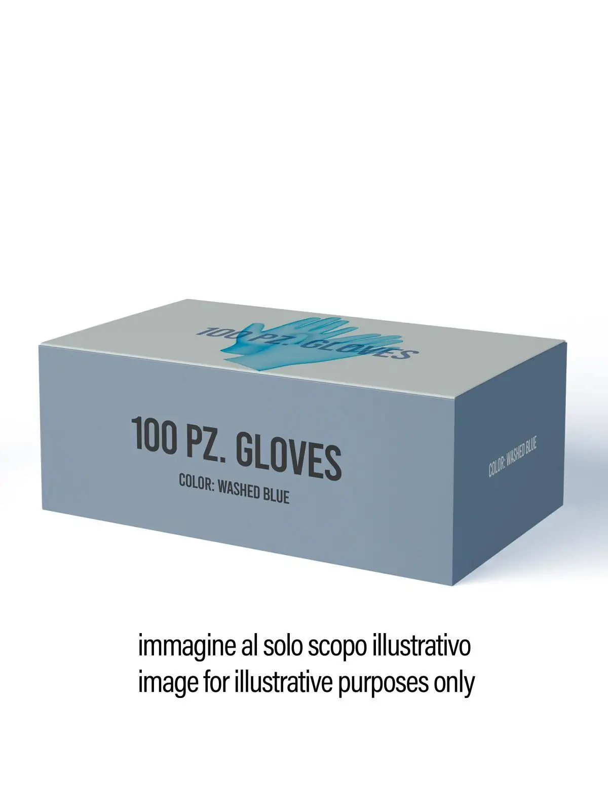 Vinyl blue gloves (pack of 100)