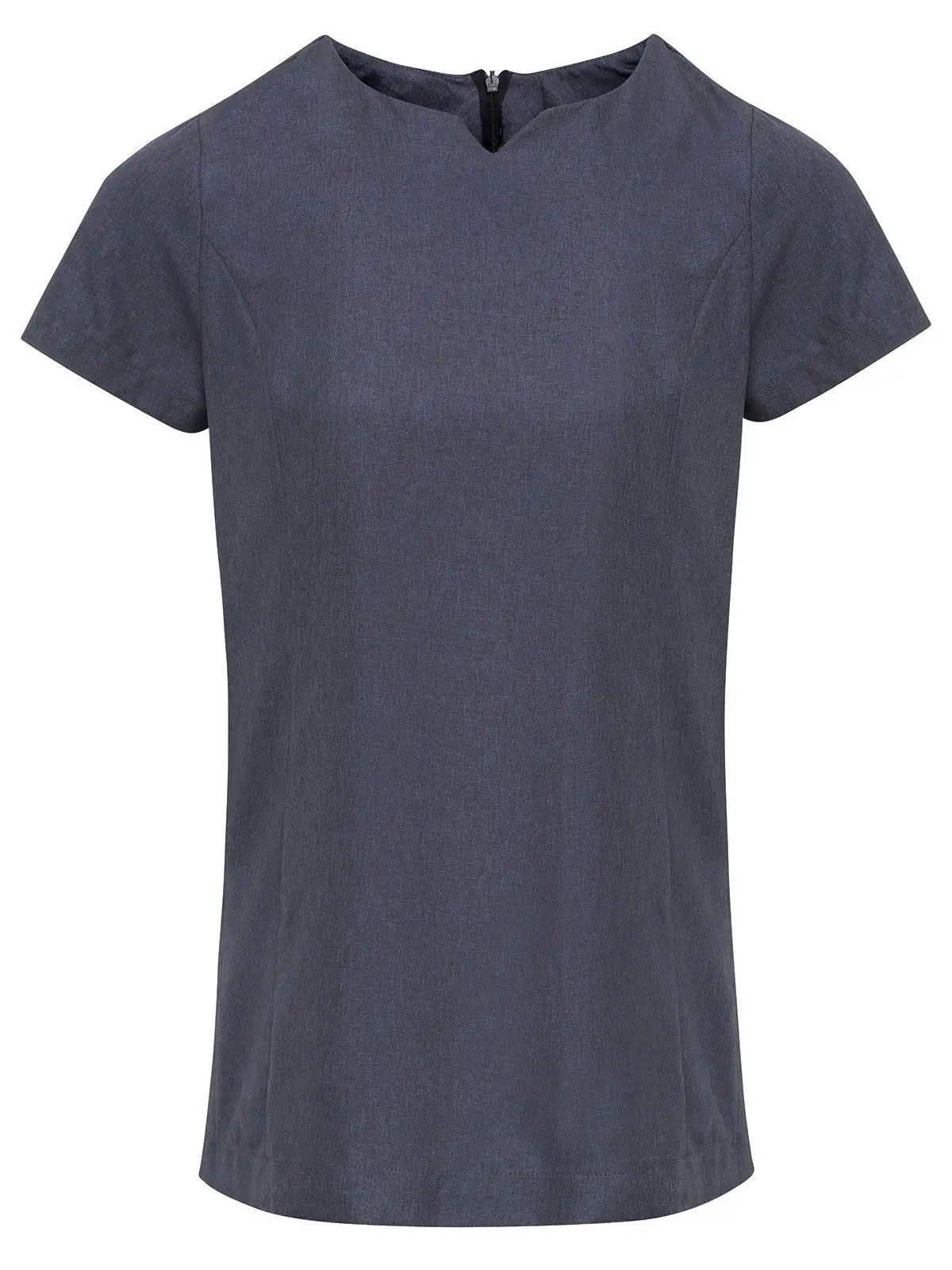 Viola Linen Look Cut Neck Beauty Tunic