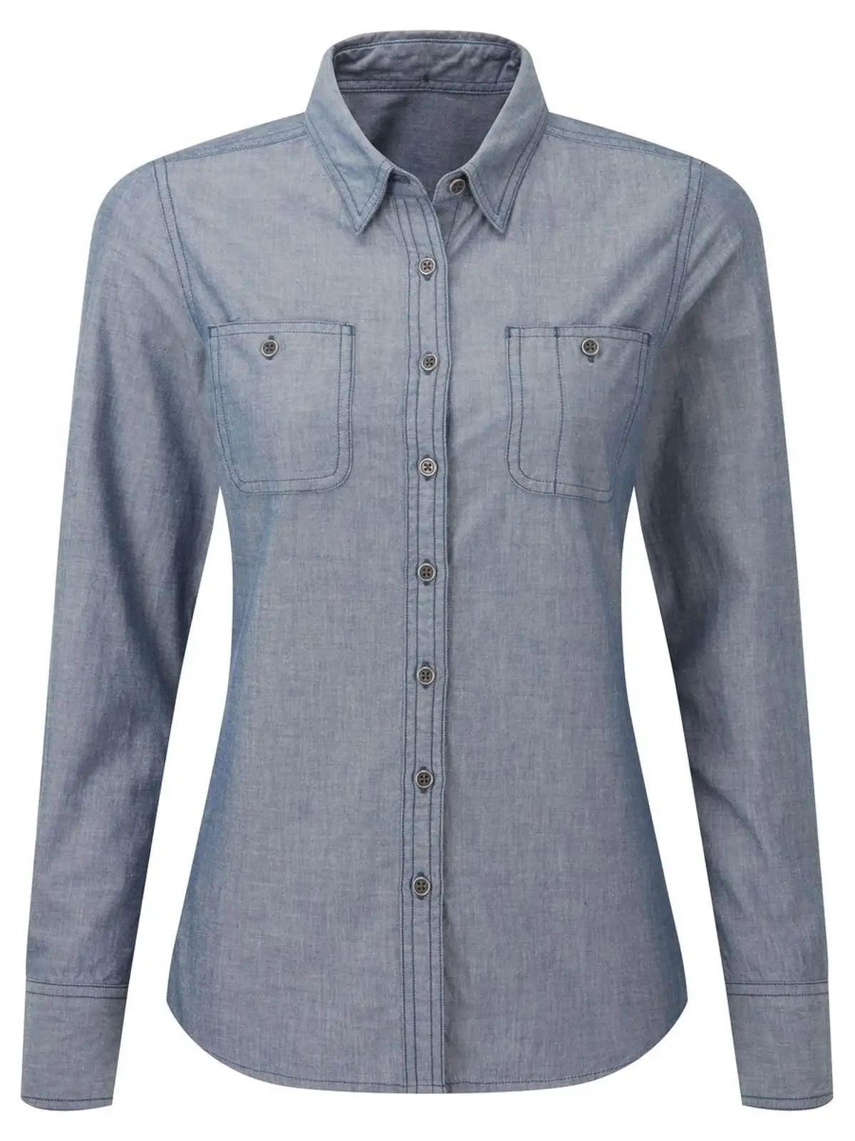 Women's Organic Chambray Fairtrade Shirt