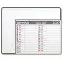 Calendar Pad Edge