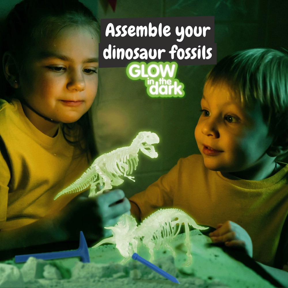 2 in 1 Fossil Excavation Kit I. Gioco educativo per bambini