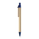 NAIROBI. Penna a sfera in carta kraft e clip in legno