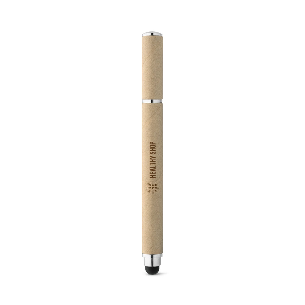 PAPYRUS. Penna a sfera in carta kraft e ABS con punta touch