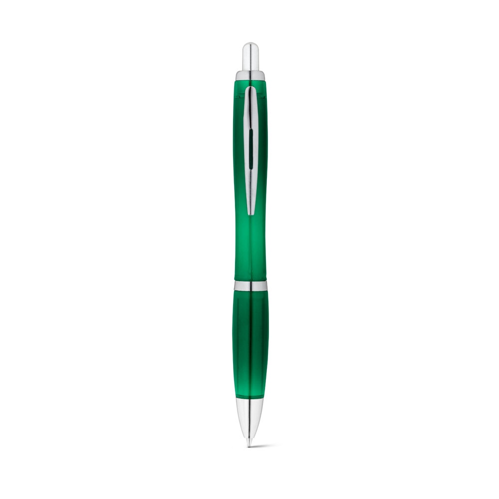 SWING rPET. Penna a sfera in PET riciclato (100% rPET) con clip metallica