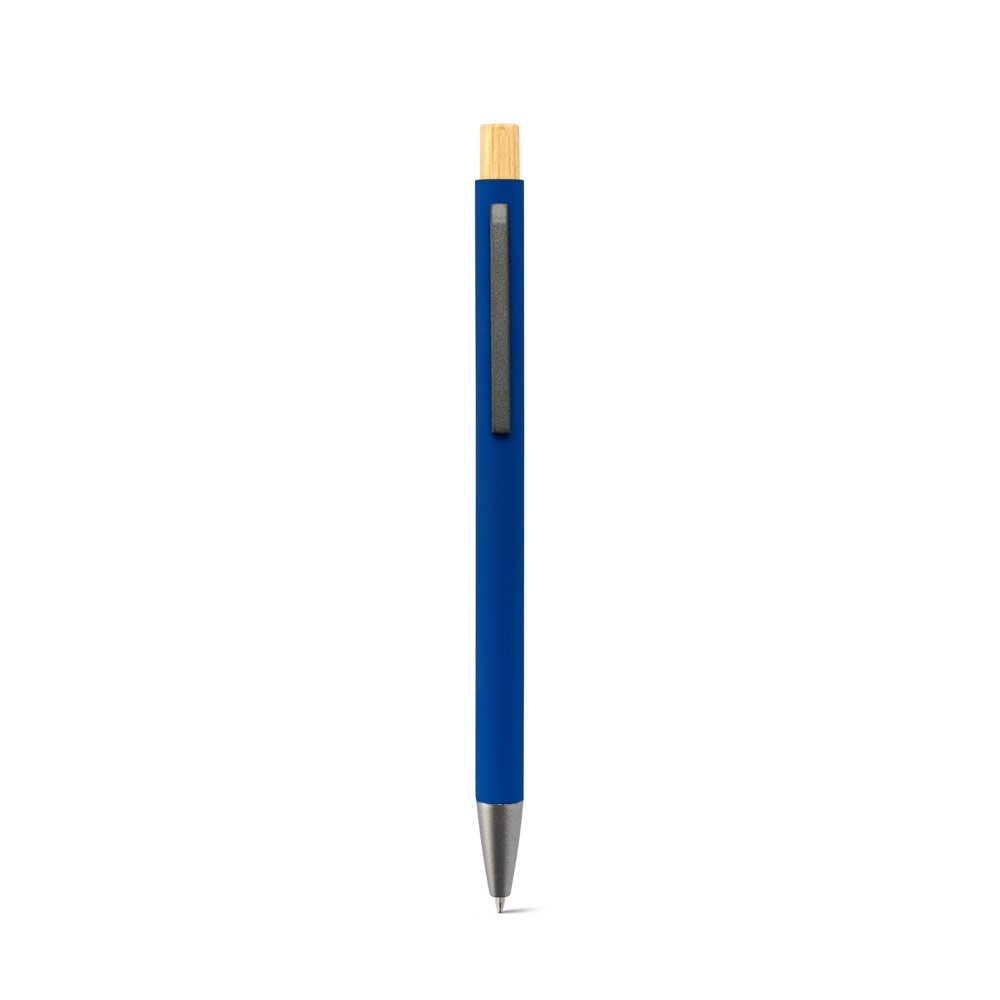 ZYLEN. Penna a sfera in alluminio riciclato (100% rAL),con finitura in gomma