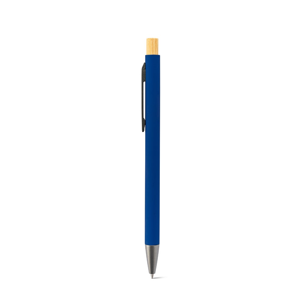 ZYLEN. Penna a sfera in alluminio riciclato (100% rAL),con finitura in gomma