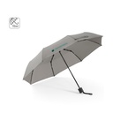 AIDEN. Ombrello da 21" in poliestere riciclato (100% rPET) pongee 190T, ripiegabile in 3 sezioni