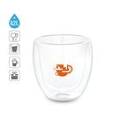 AMERICANO. Bicchiere in vetro borosilicato in vetro 220 mL