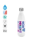AMORTI L. Borraccia termica in acciaio inox per la sublimazion 800 mL