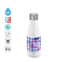 AMORTI S. Borraccia termica in acciaio inox per la sublimazion 380 mL