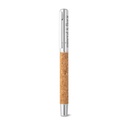 ANDREW. Roller con corpo in acciaio inox (90% rSS) e sughero, con clip