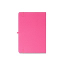 ANNE. Block notes A5 in poliestere riciclato (100% rPET) con fogli a righe