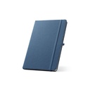 ANNE. Block notes A5 in poliestere riciclato (100% rPET) con fogli a righe