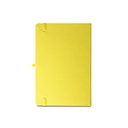 ANNE. Block notes A5 in poliestere riciclato (100% rPET) con fogli a righe
