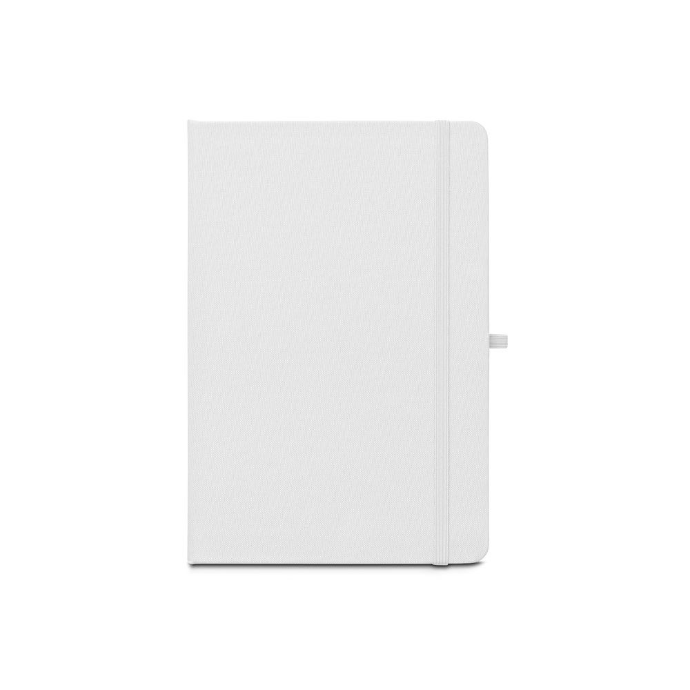 ANNE. Block notes A5 in poliestere riciclato (100% rPET) con fogli a righe