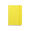 ANNE. Block notes A5 in poliestere riciclato (100% rPET) con fogli a righe