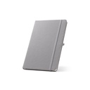 ANNE. Block notes A5 in poliestere riciclato (100% rPET) con fogli a righe