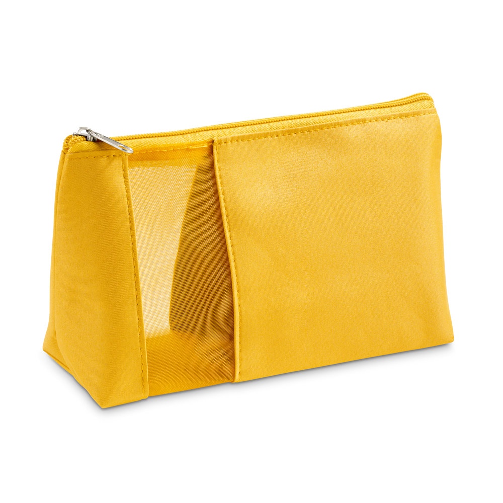 ANNIE. Pochette in microfibra e rete