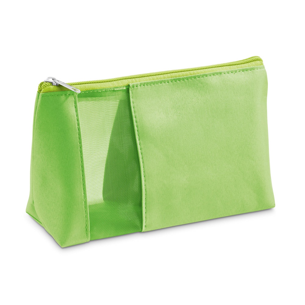 ANNIE. Pochette in microfibra e rete