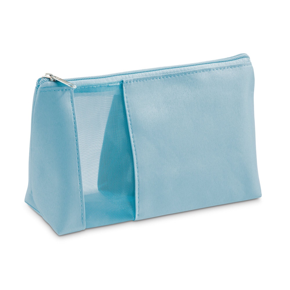ANNIE. Pochette in microfibra e rete