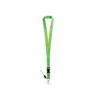 ANQUETIL. Lanyard in poliestere con moschettone in metallo