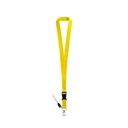 ANQUETIL. Lanyard in poliestere con moschettone in metallo