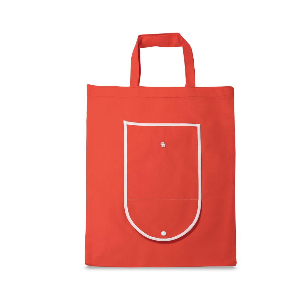 ARLON. Borsa pieghevole in tessuto non tessuto (80 g/m²)
