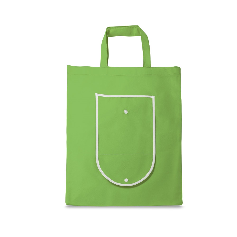 ARLON. Borsa pieghevole in tessuto non tessuto (80 g/m²)