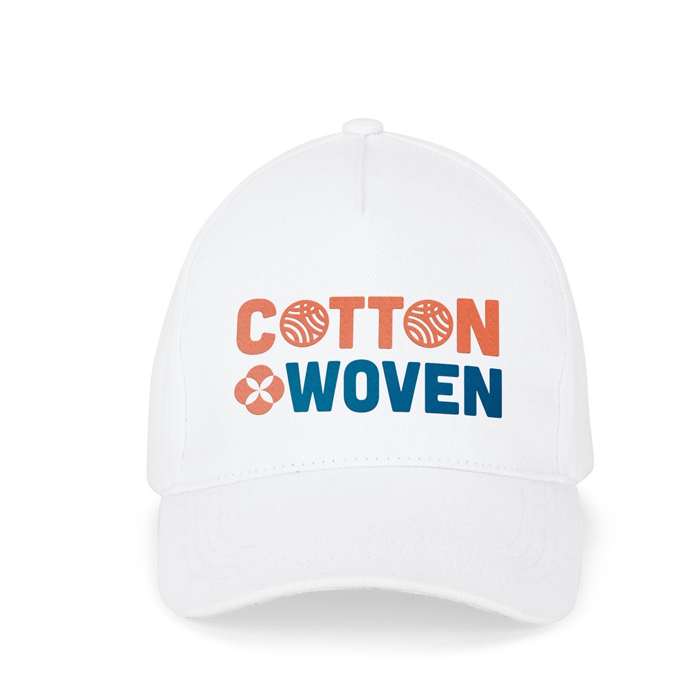 ASHTON. Cappellino 100% cotone (260 g/m²)con 5 pannelli