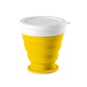 ASTRADA. Bicchiere da viaggio pieghevole in silicone e PP 250 mL