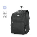 AVENIR. Zaino trolley porta PC 17'' in poliestere 1680D e 300D
