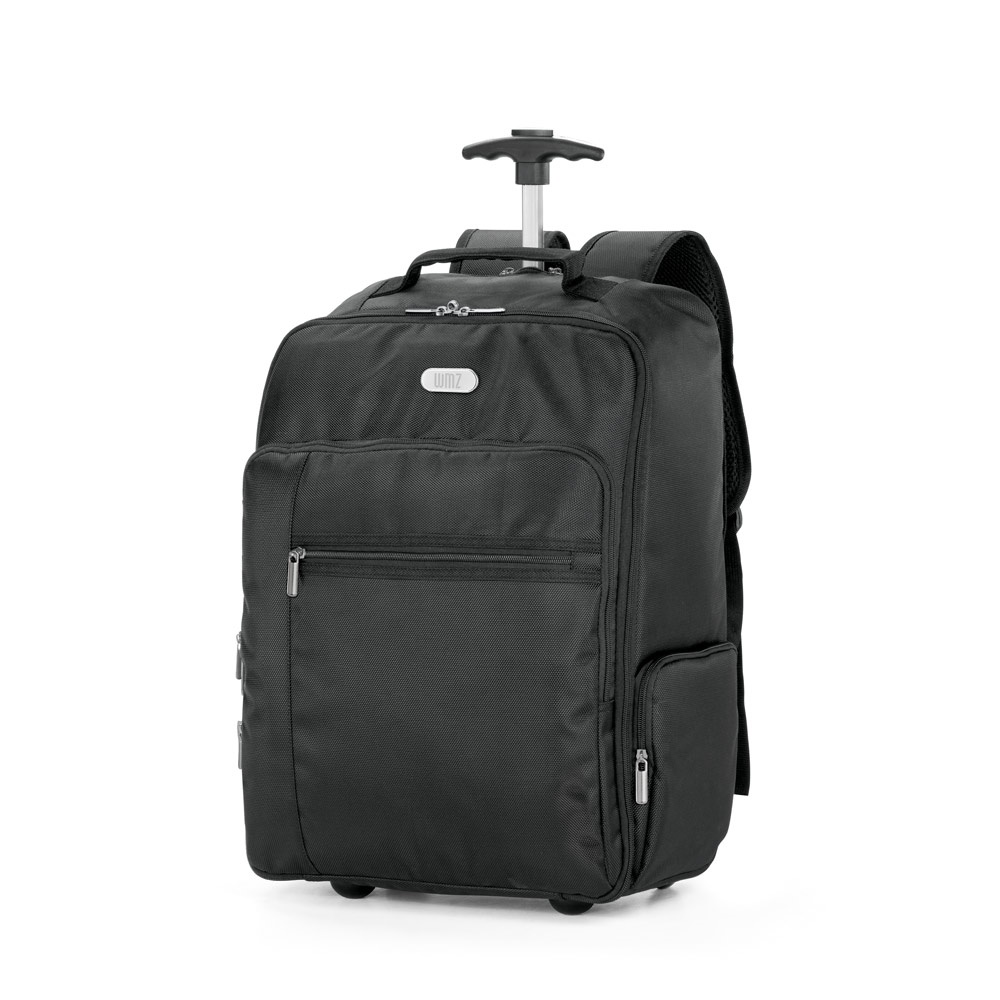 AVENIR. Zaino trolley porta PC 17'' in poliestere 1680D e 300D