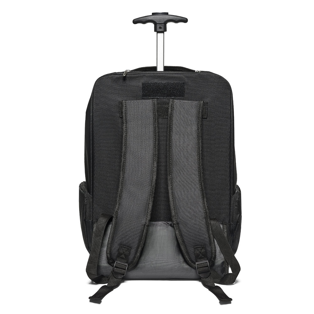 AVENIR. Zaino trolley porta PC 17'' in poliestere 1680D e 300D