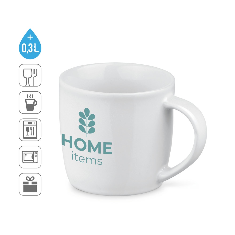 AVOINE. Tazza in ceramica da 370 mL
