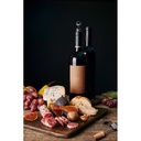BARREL. Set da vino in zinco e acciaio inox