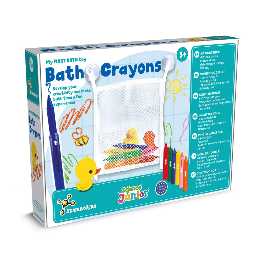 BATH CRAYONS. Giochi educativi per bambini