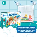 BATH CRAYONS. Giochi educativi per bambini